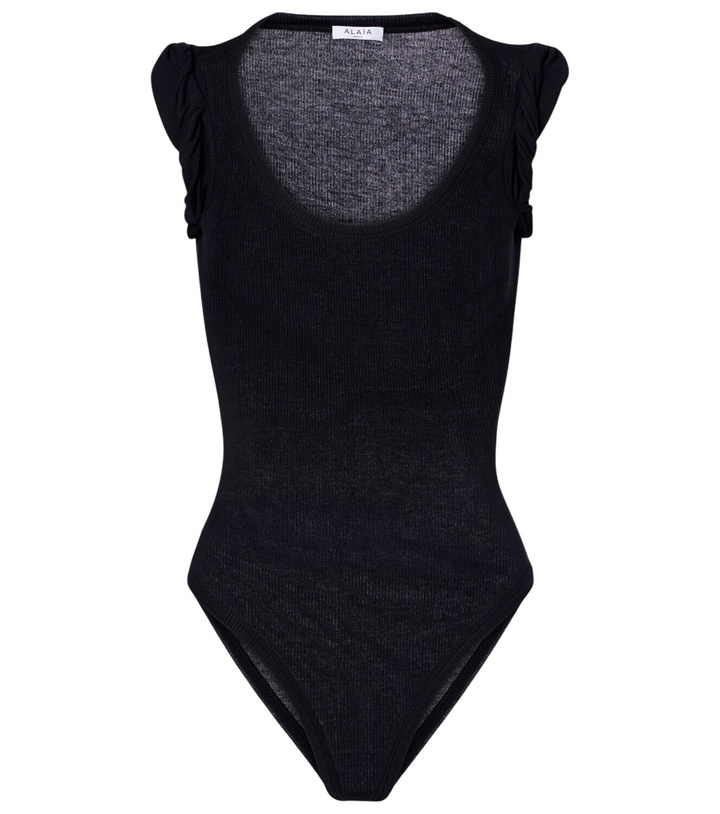 Photo: Alaïa Ribbed-knit bodysuit