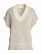 Peserico Womens Sweater in Off white
