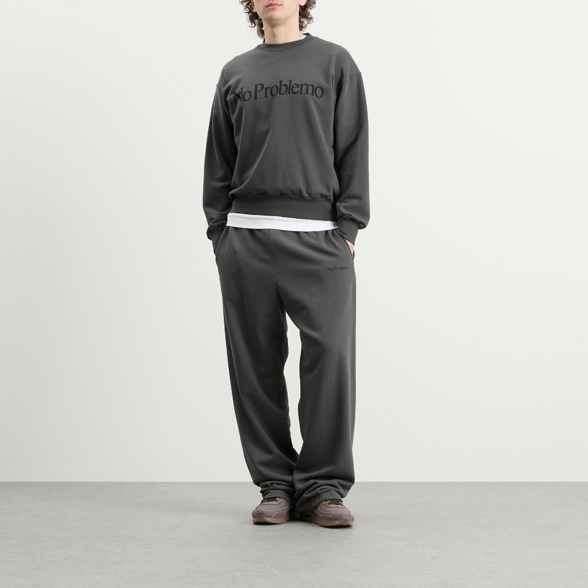 No Problemo Men's Sweatshirt in Iron