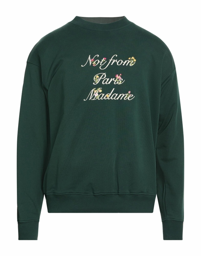 Photo: Drôle De Monsieur Mens Sweatshirt in Green