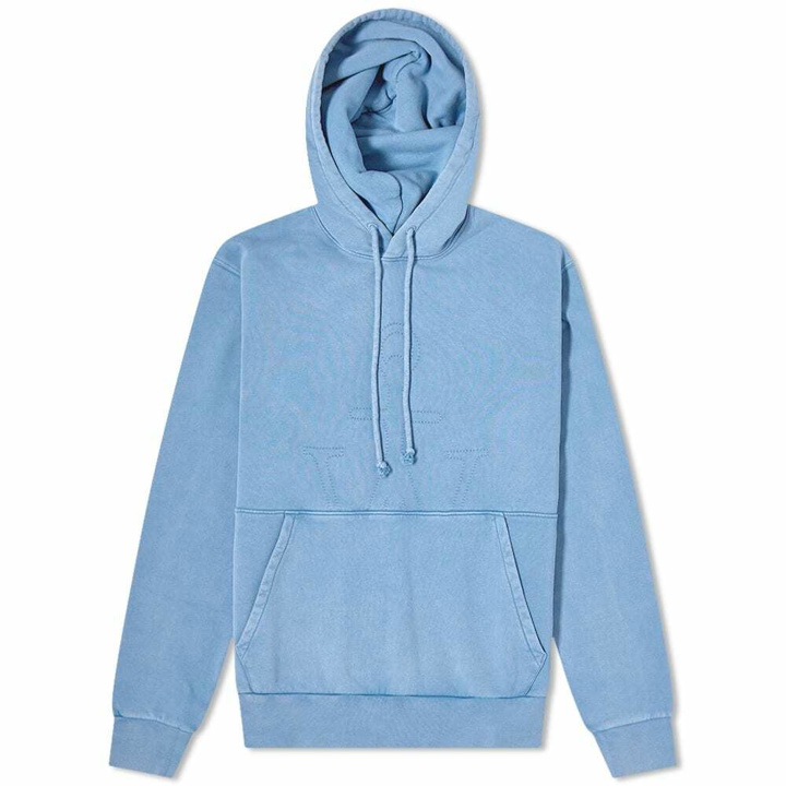 Photo: JW Anderson Women's Embroidered Logo Hoody in Light Blue