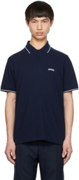 AMI Paris Navy 'Ami Paris France' Polo