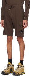 C.P. Company Brown Light Cargo Shorts