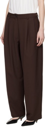 Cordera Brown Tailored Masculine Trousers