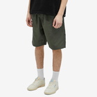 Lo-Fi Men's Easy Riptop Shorts in Washed Forest