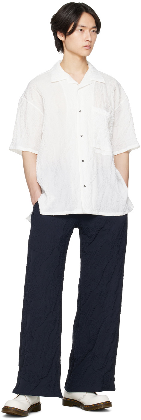 KOZABURO Navy Kozy Trousers