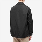Mackintosh Men's Logo Teeming Coach Jacket in Black