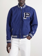 Polo Ralph Lauren - Logo-Appliquéd Cotton Bomber Jacket - Blue