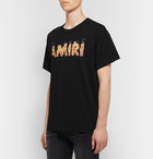 AMIRI - Logo-Print Cotton-Jersey T-Shirt - Black