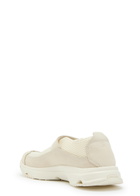 Salomon RX Marie-jeanne Mesh and Nubuck Sneakers Cream