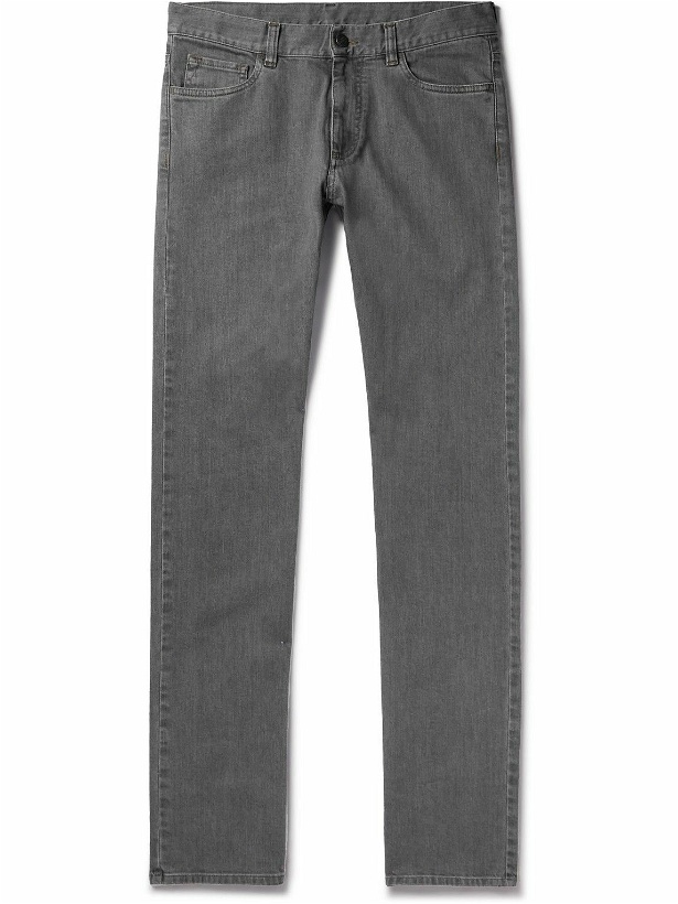 Photo: Canali - Slim-Fit Jeans - Gray