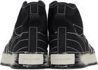 Y-3 Black Nizza Hi Sneakers