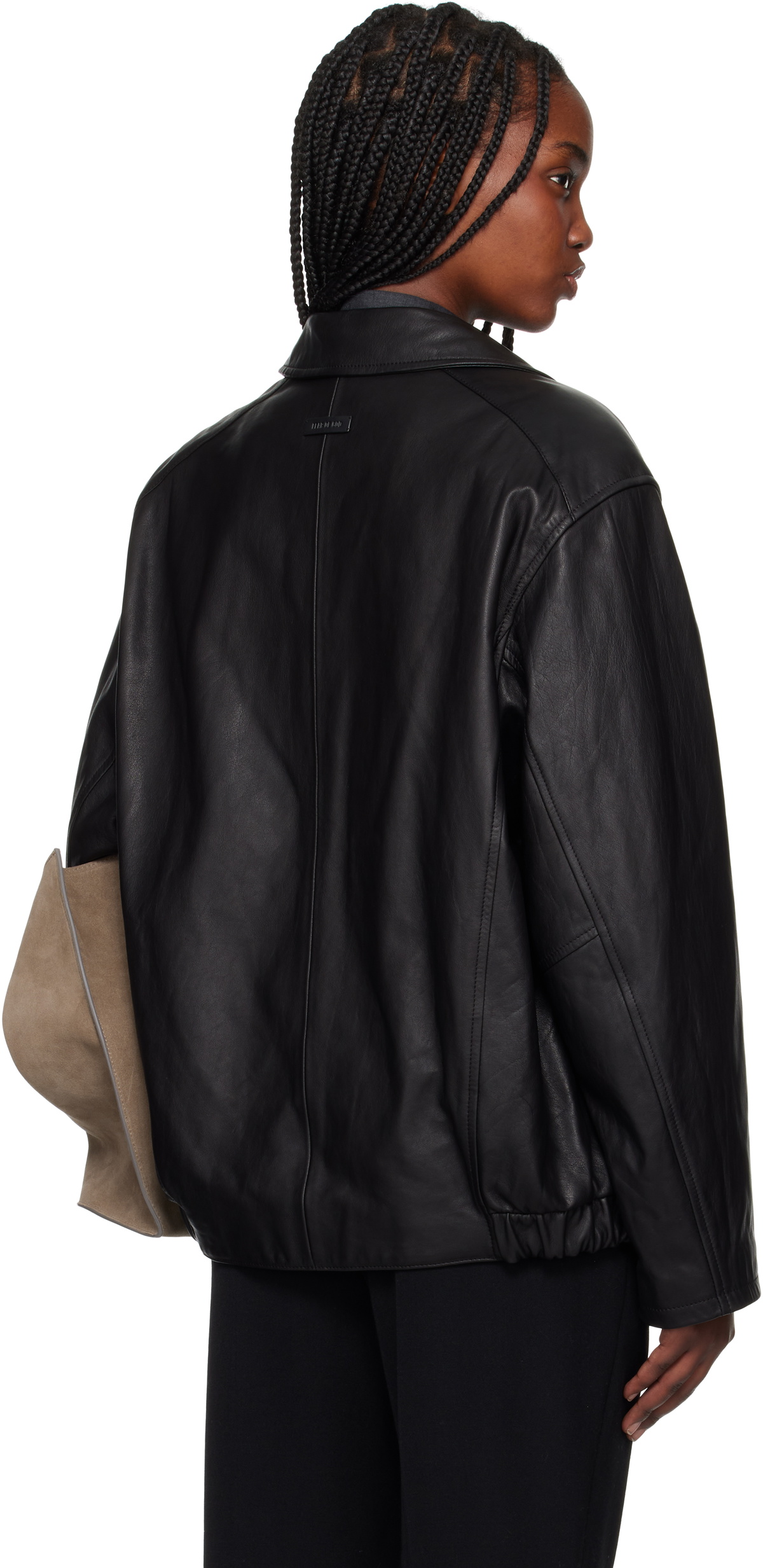 Fear of God Black Rider Leather Jacket