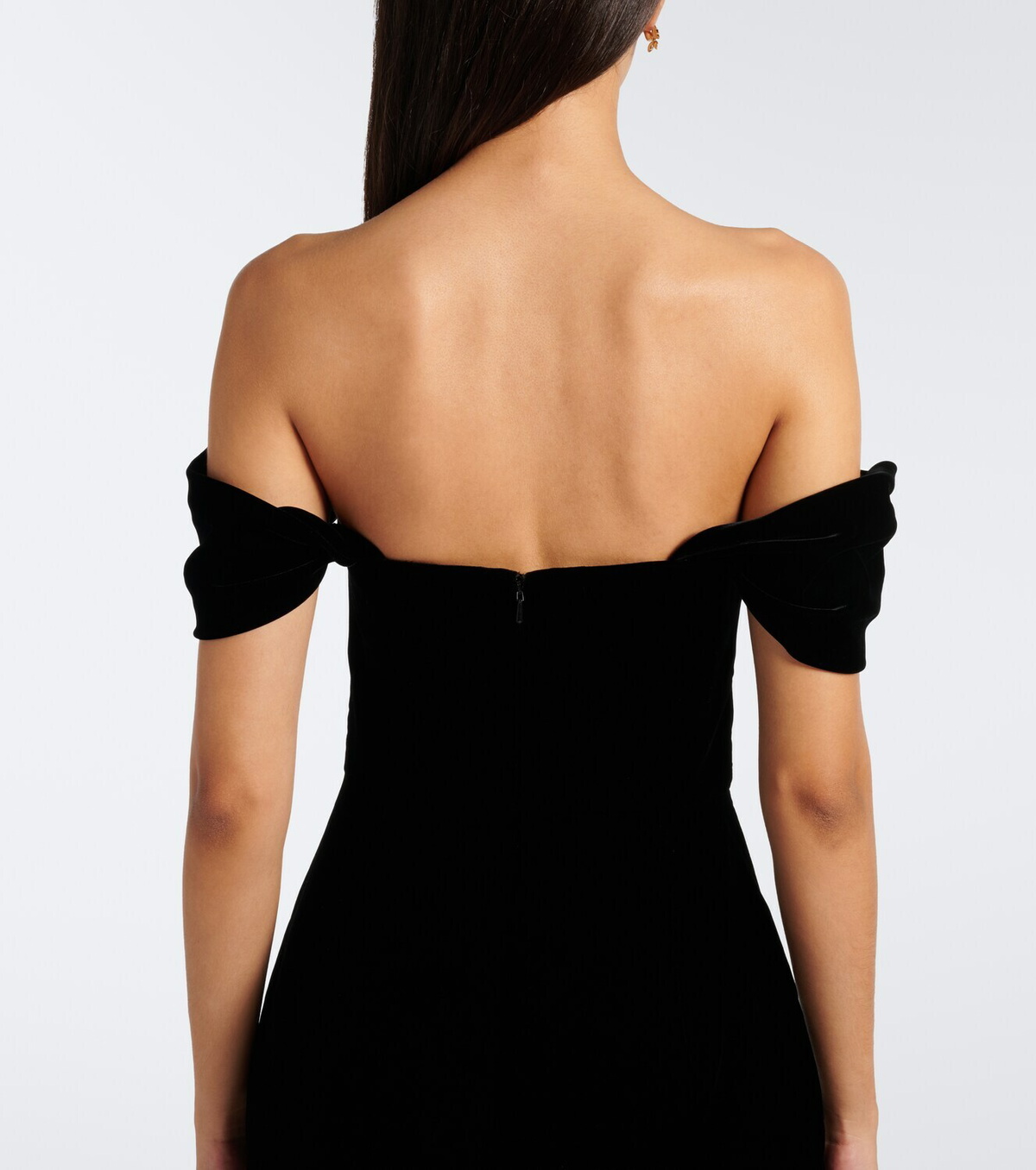Carolina Herrera Off-shoulder midi dress