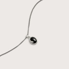 Serge DeNimes Men's Onyx Serpent Necklace in Silver