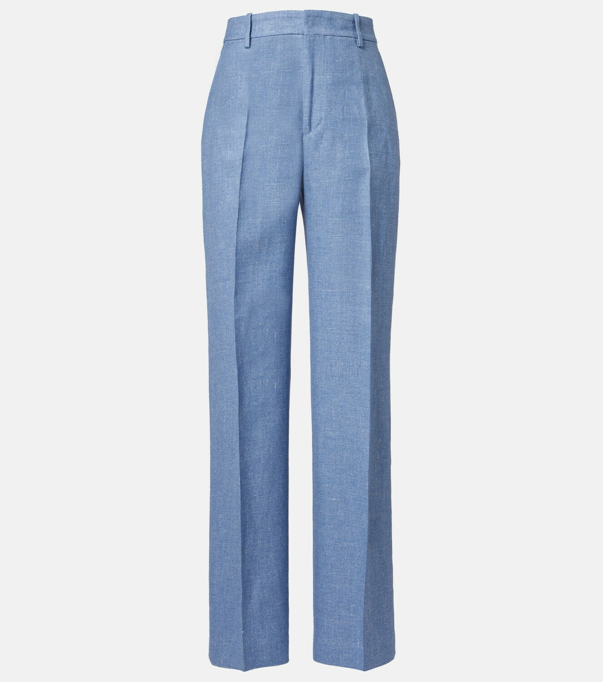 Polo Ralph Lauren Linen and cotton twill wide-leg pants
