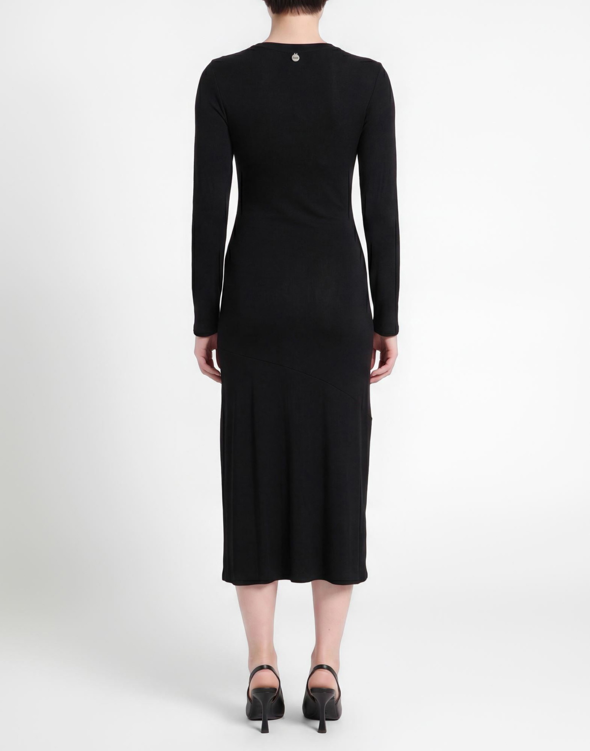 Berna Womens Midi dress in Black