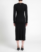 Berna Womens Midi dress in Black