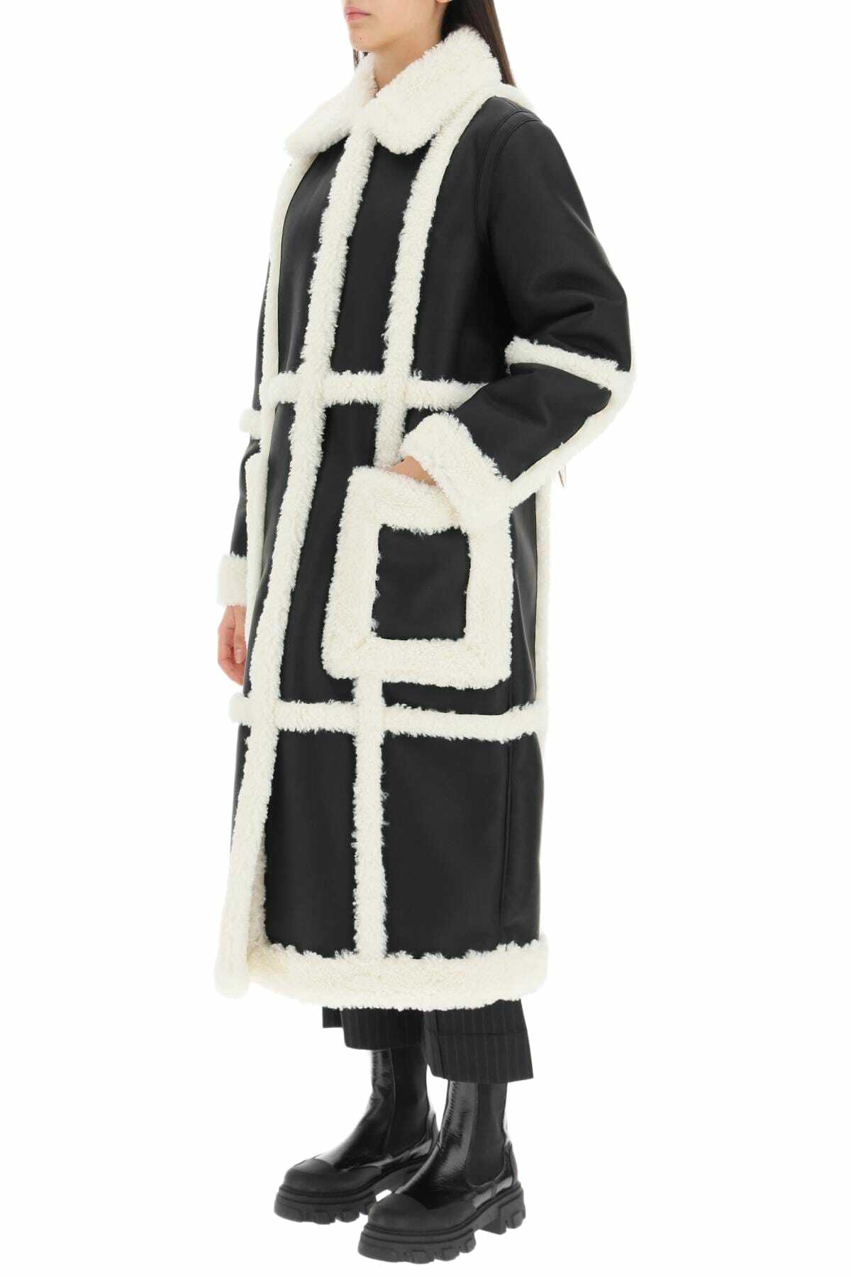 STAND STUDIO Patrice Eco-shearling Coat