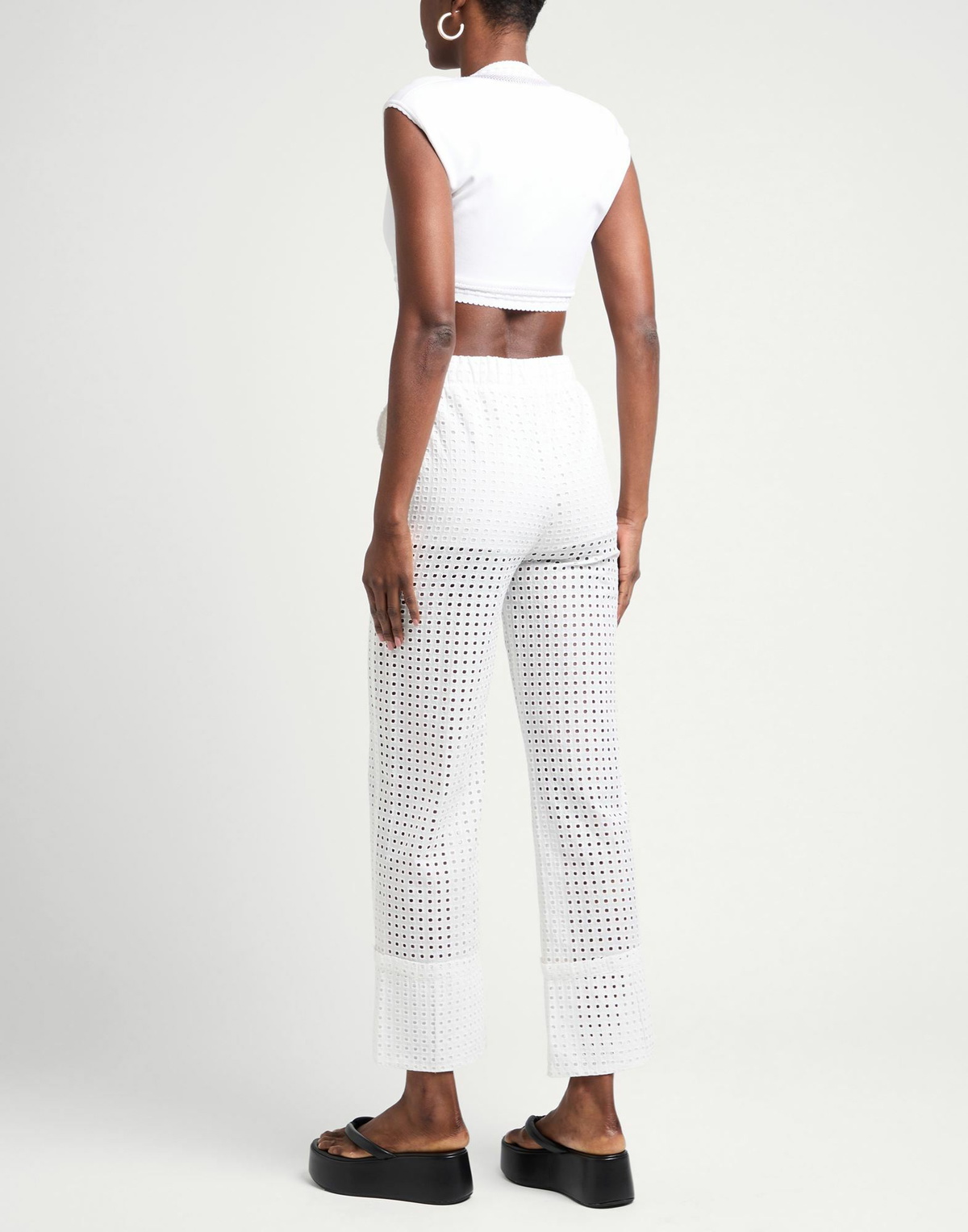 Jijil Womens Pants in White