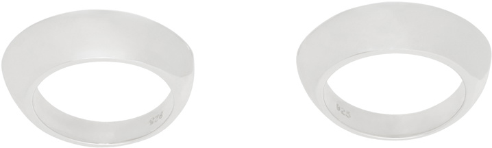 Photo: Sophie Buhai Silver Disc Ring Set