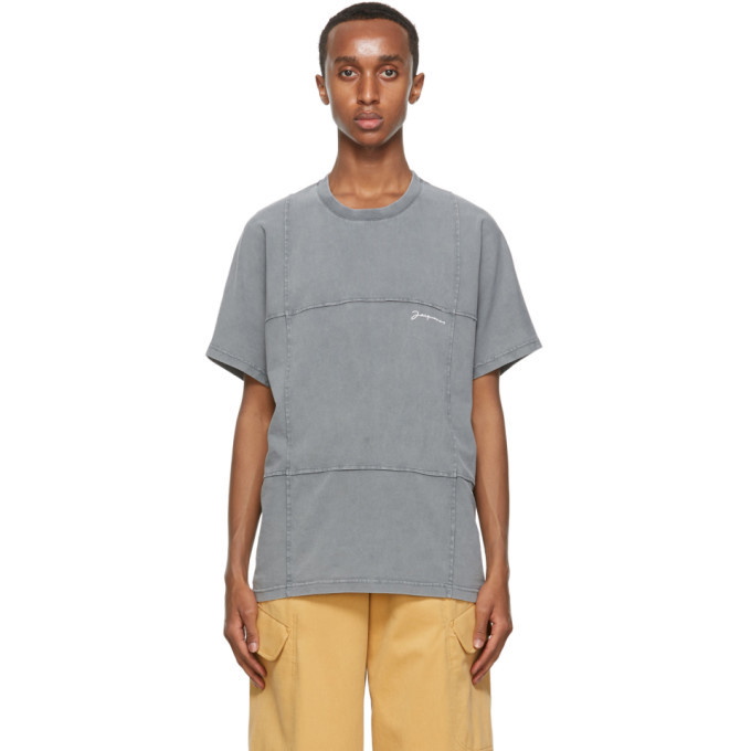 Jacquemus Grey Le T-Shirt Carro T-Shirt Jacquemus