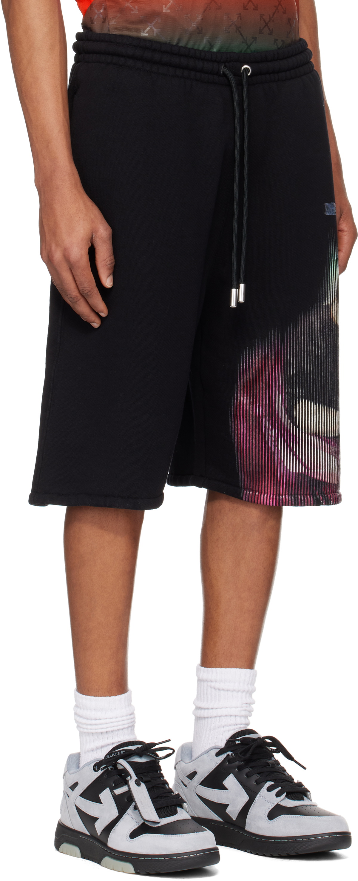 Off-White Black Col S. Matthew Skate Shorts