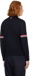 Thom Browne Navy Armband Sweater