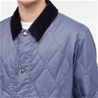 Mackintosh Men's Quilted Teeming Jacket in Navy