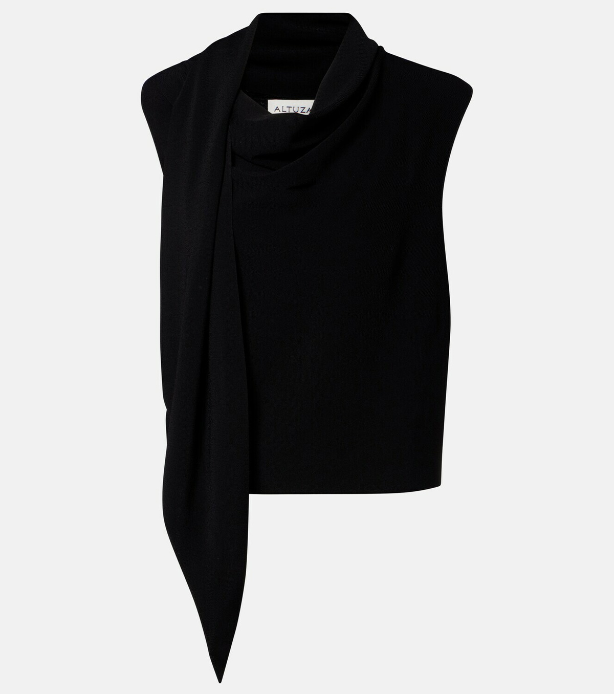 Altuzarra Tommy scarf-detail top
