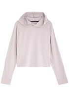 ON Movement Hooded Stretch-jersey Sweatshirt Pink