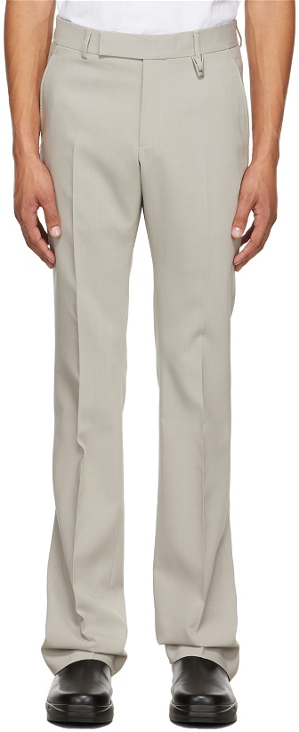 Photo: 1017 ALYX 9SM Grey Tailoring Trousers