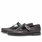 Bass Weejuns Men's Fisherman in Black Leather