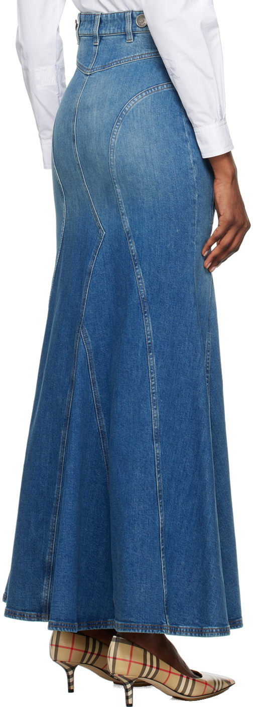 Burberry blue ombre skirt best sale