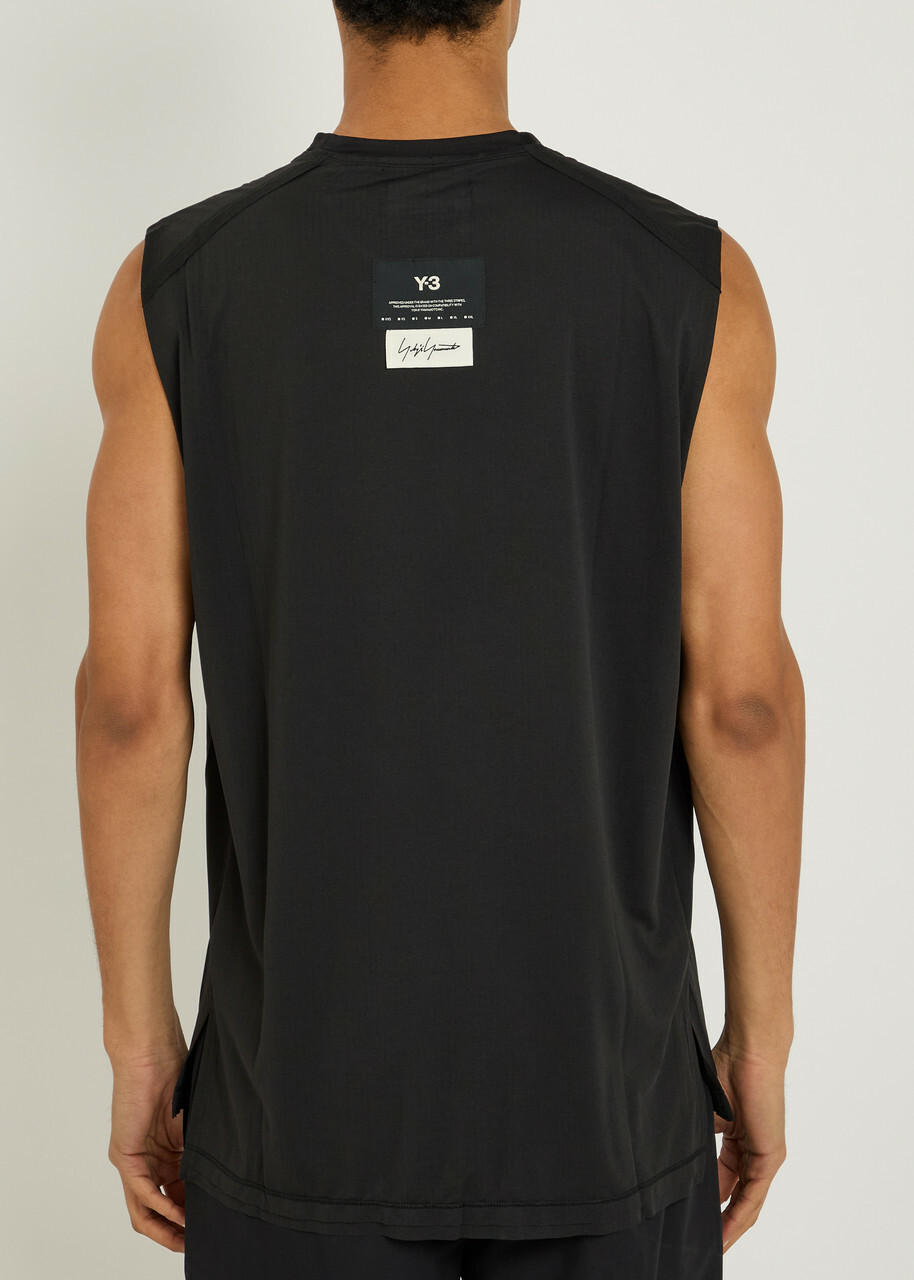 Y-3 x Adidas Jersey Running Tank Black Y-3