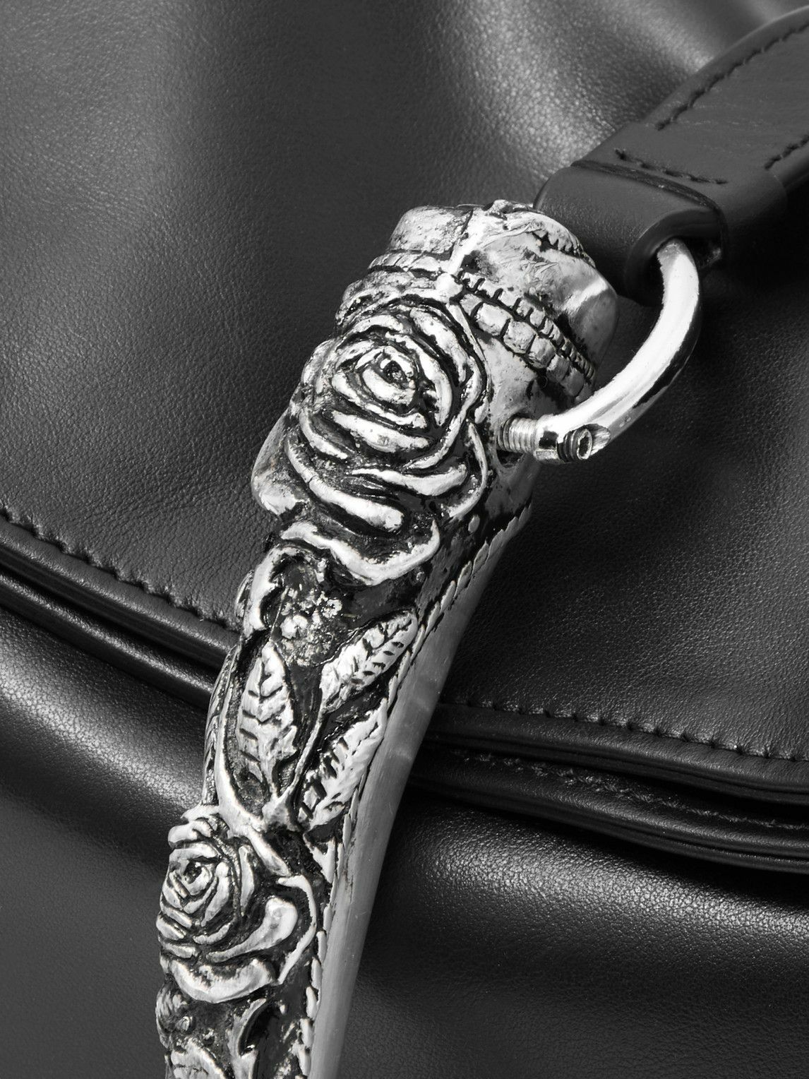 Enfants Riches Déprimés - Rose Embellished Leather Messenger