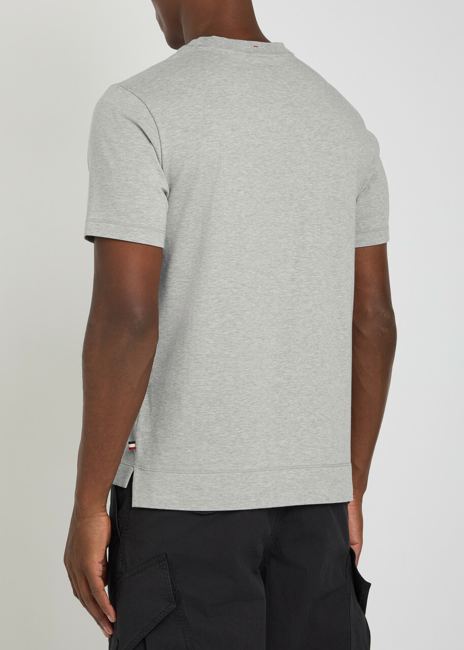 Moncler Grenoble Logo-appliquéd Cotton T-shirt set of Three Light Grey