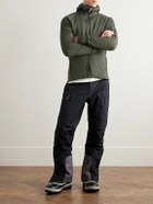 Houdini - Power Houdi Slim-Fit Polartec® Power Stretch® Pro™ Fleece Ski Hooded Base Layer - Green