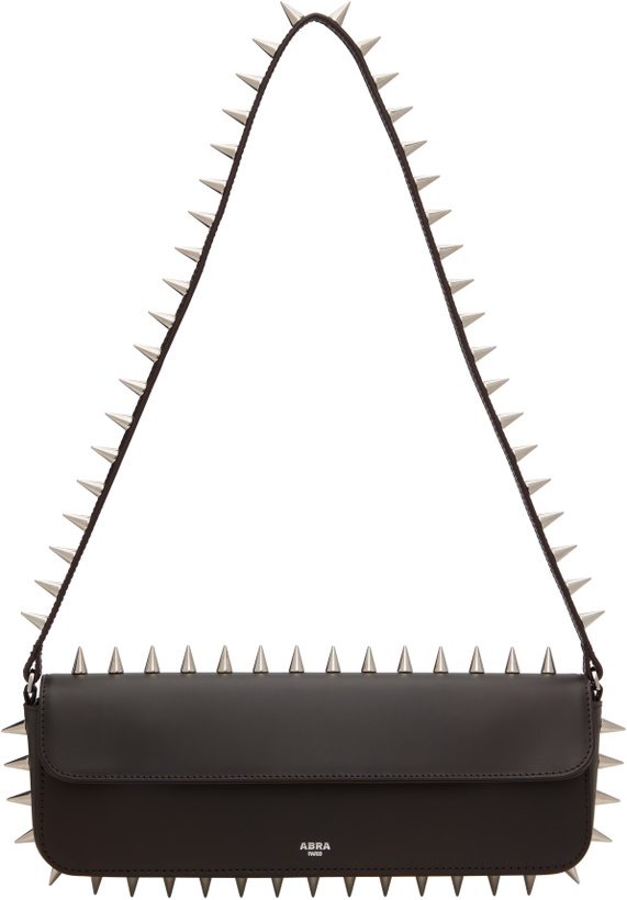 Photo: ABRA Brown Spike Baguette Bag
