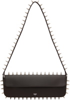 ABRA Brown Spike Baguette Bag