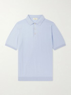 PIACENZA 1733 - Cotton Polo Shirt - Blue
