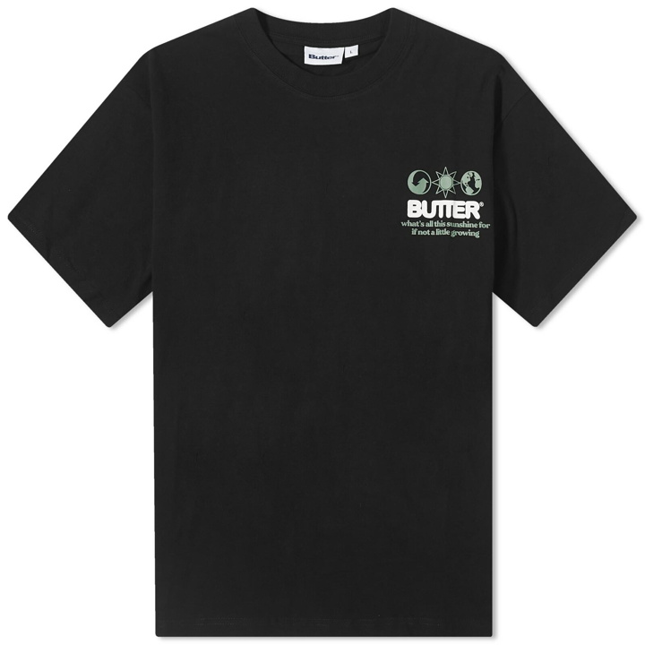Photo: Butter Goods Men's Sunshine T-Shirt in Black