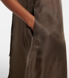 Róhe Silk organza midi dress