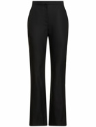 LOULOU STUDIO Kallisto High Rise Wool Straight Pants