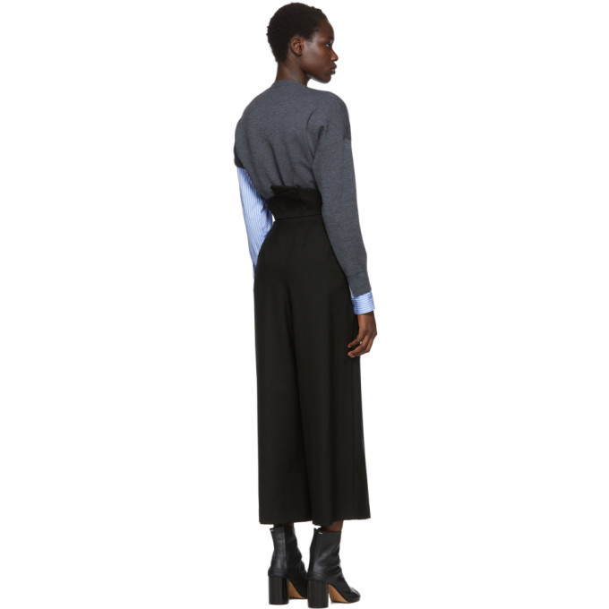 Enfold Black Layered Trousers