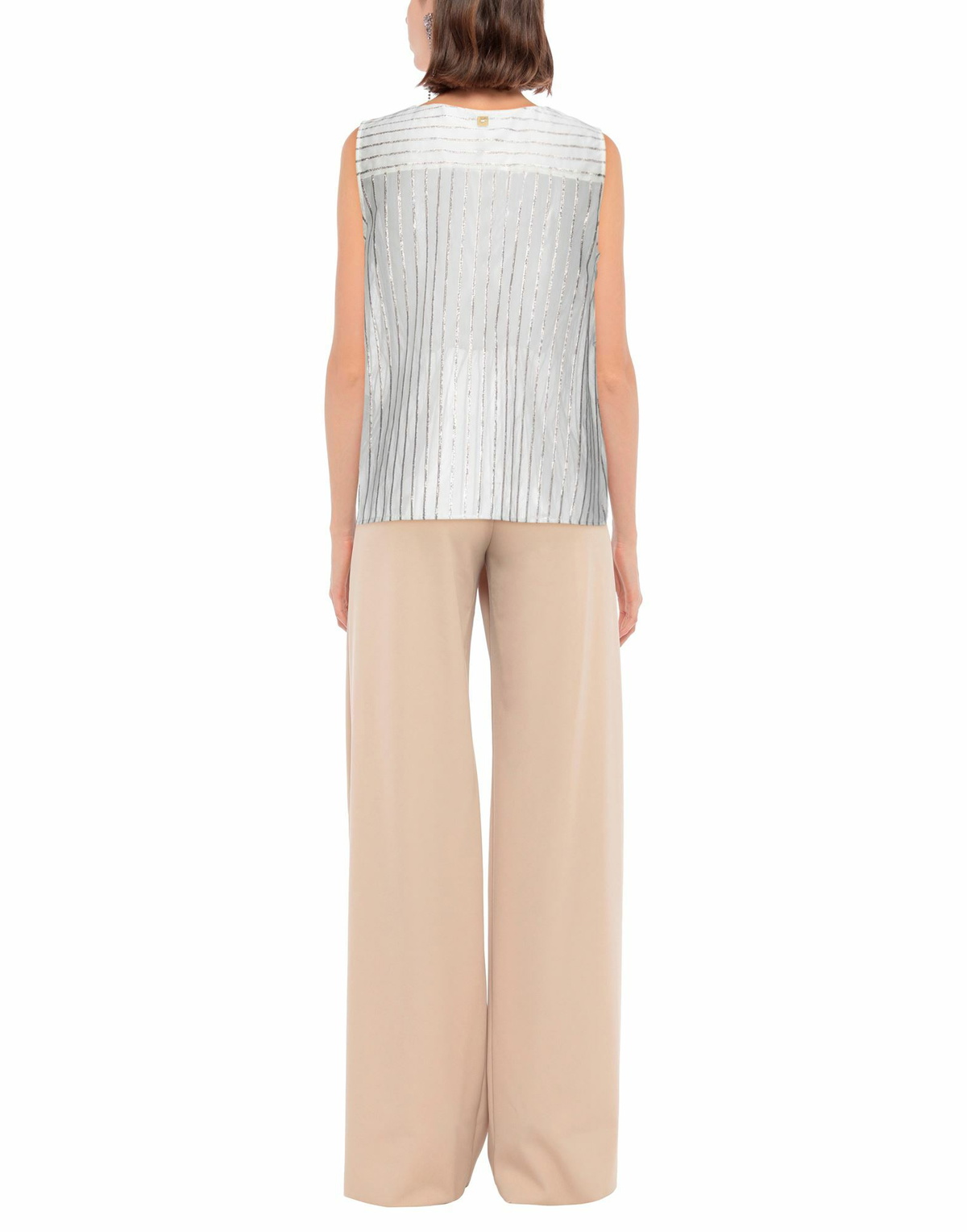 Manila Grace Womens Top in White