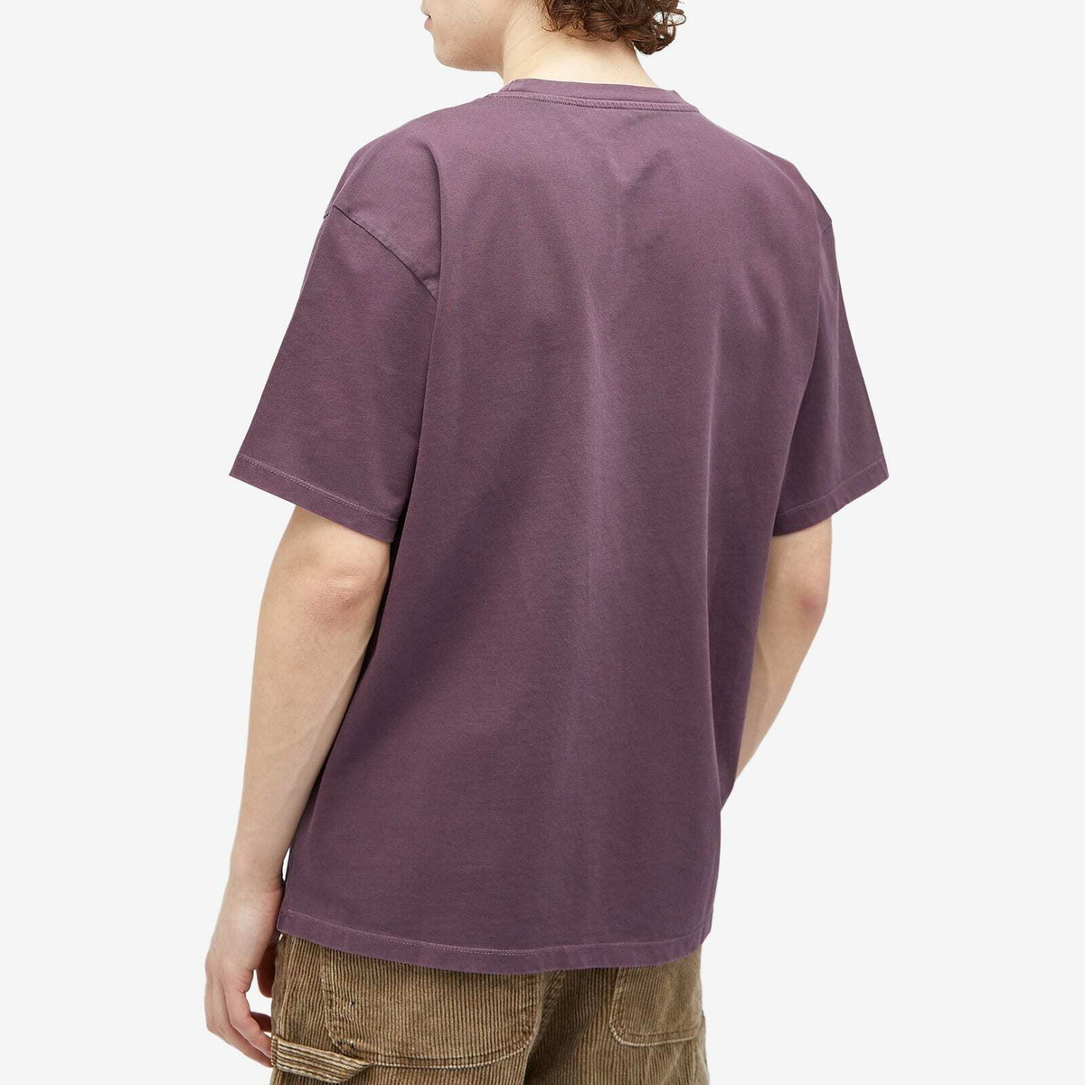 PACCBET Men's Miami T-Shirt in Burgundy