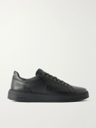 J.M. Weston - On Time Leather Sneakers - Black