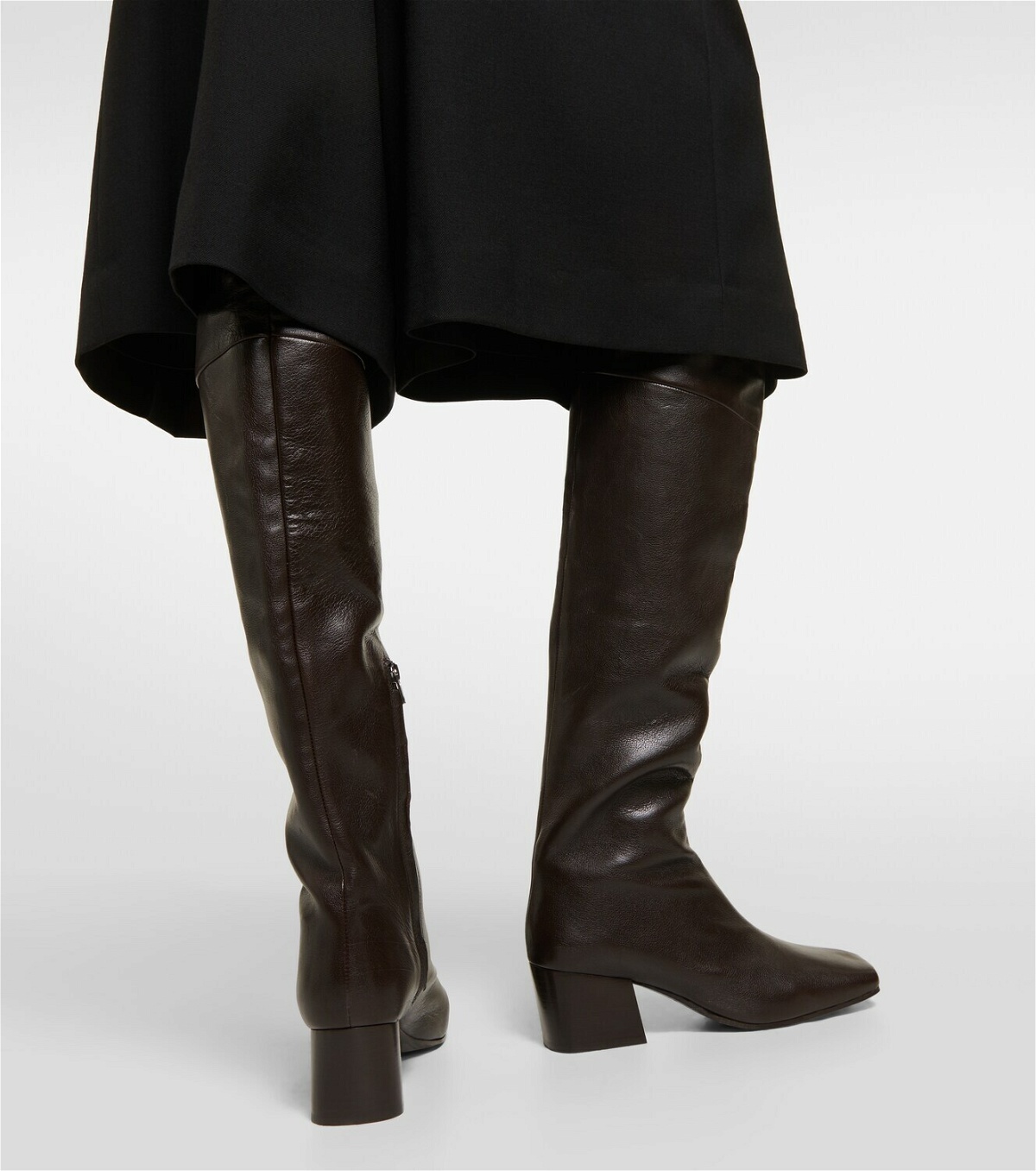 Lemaire Over-the-knee leather boots Lemaire