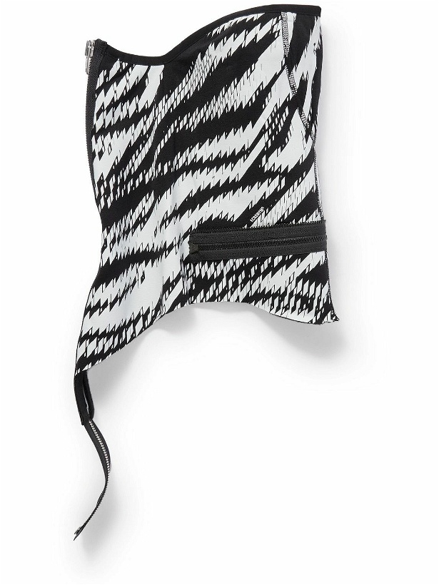 Photo: ACRONYM - Zebra-Print Polartec® Power Stretch® Snood